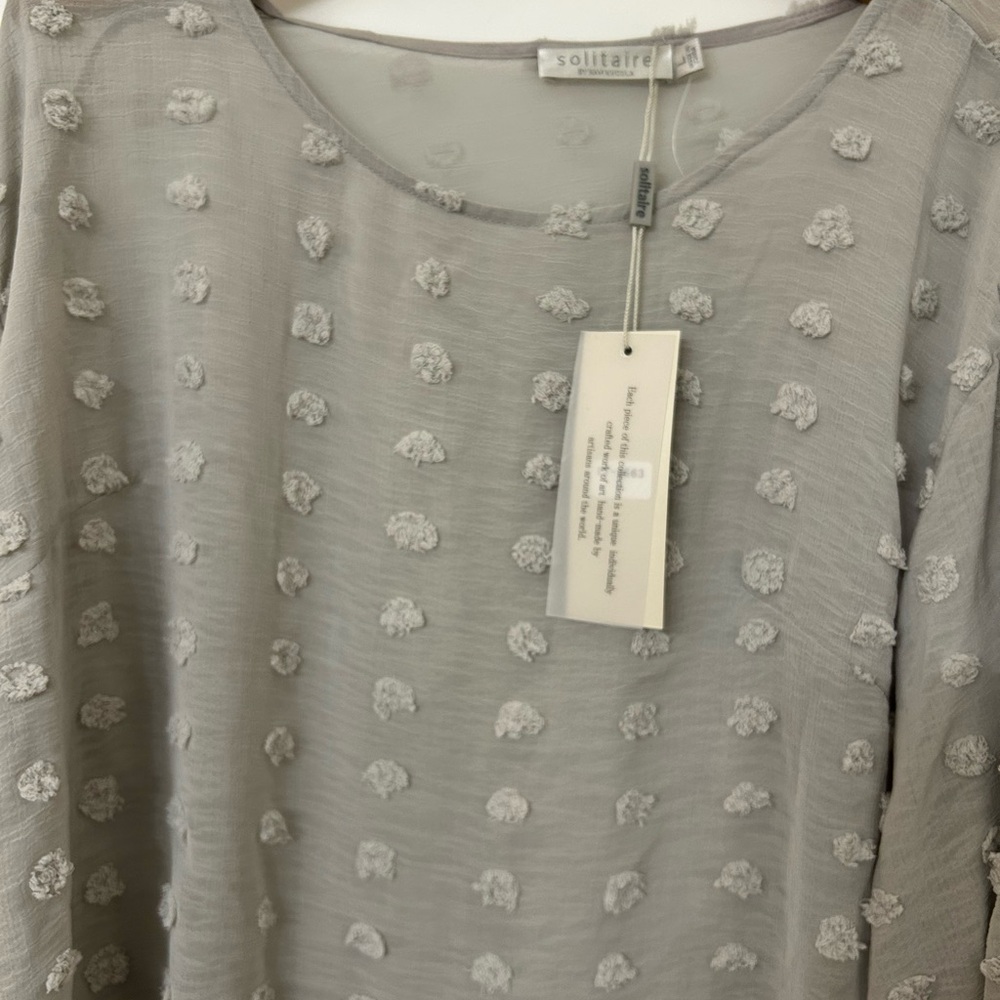 Brand New Grey Blouse